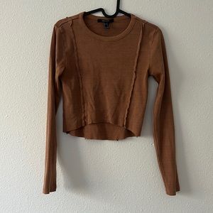 Forever 21 cropped long sleeve